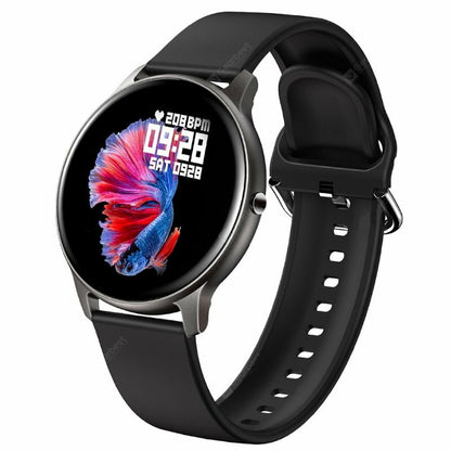 Kivee LW02 Touch Screen Waterproof Fitness Tracker Smart Watch for iOS & Android