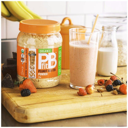 Organic PBFit Peanut Butter Powder Gluten Free Vegan Plant Based Protein 850g