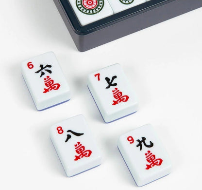 American Mahjong Game Set 166 Tiles with Canvas Tote For Beginners or Seniors