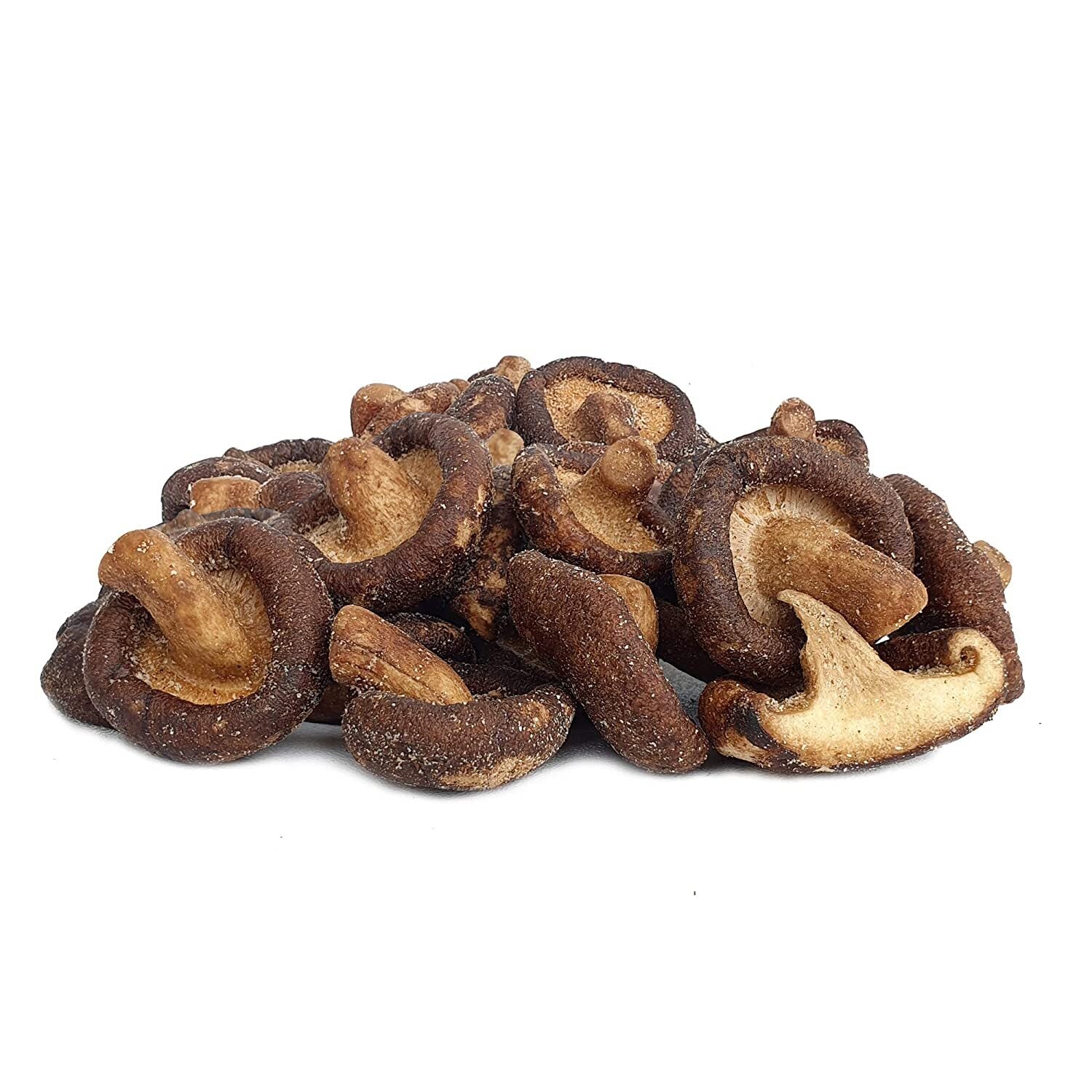 DJ&A Whole & Cut Shiitake Mushroom Crisps Kids Snack Dietyary Fibre 225g Vegan