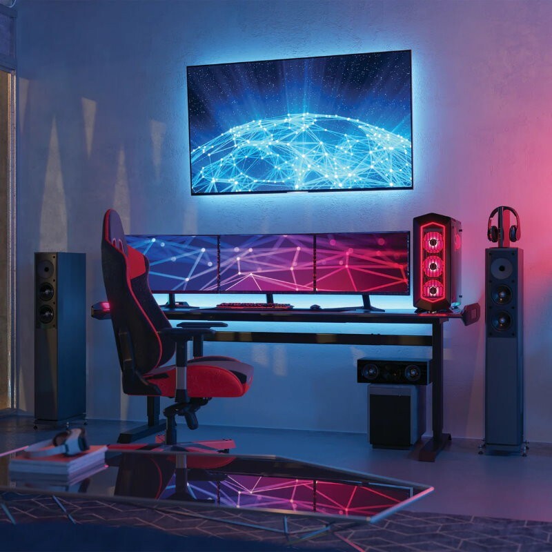 Feit Electric 6m WiFi Smart RGB Colour Changing LED Strip Light with Remote