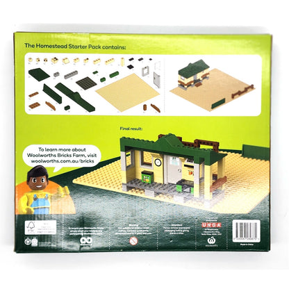 Woolworths Bricks Farm Homestead Starter Pack - Limited Edition Building Set