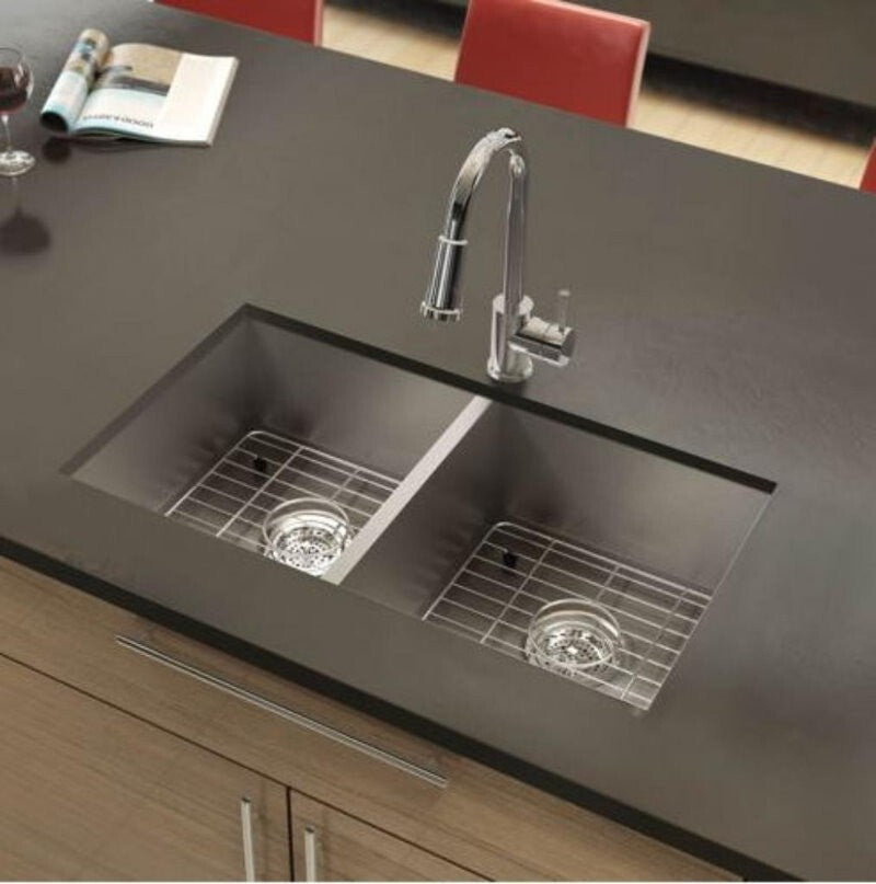 Atlantis G16 Luxury Collection Twin Bowls Stainless Kitchen Sink