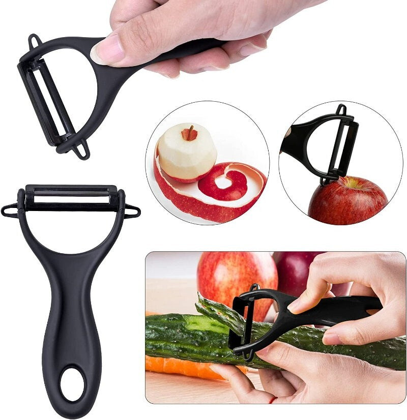 Ankway Ceramic Knife Set of 5 - Professional Chefs Knives Set for Cooking