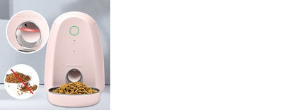 DOGNESS F05 App Smart Pet Dog/Cat Feeder Mini 2L with Microphone for Small Pets