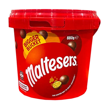 Mars Maltesers Party Bucket 880g Sweets Snack Crunchy Chocolate Bite Size Treats