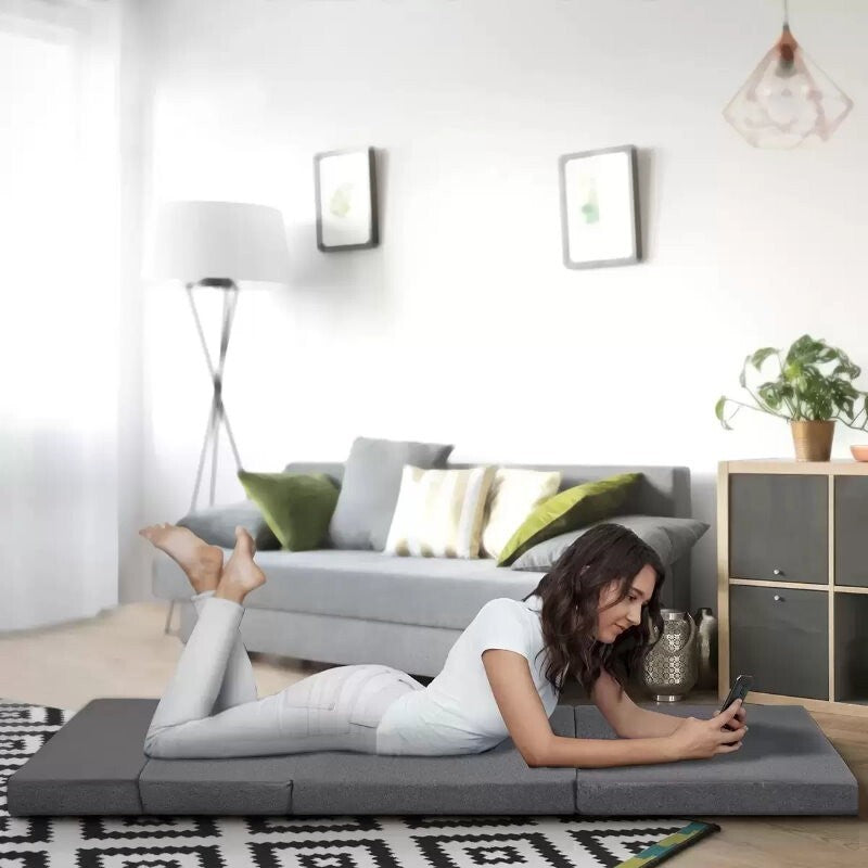 Novaform Versamat Portable Foam Lounge Pad Foldable Mattress 89cm x 190cm