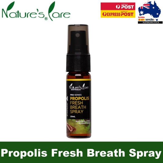Nature's Care Propolis Fresh Breath Spray 20ml - Natural Immune Support