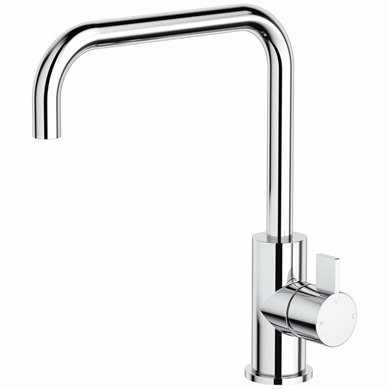 Clark Round Blade Sink Mixer - Chrome or Matte Black - Free Express Post