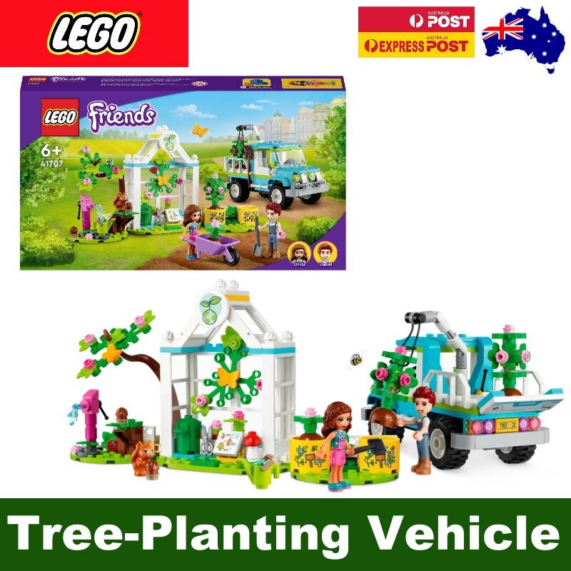 LEGO FRIENDS 41707 Tree-Planting Vehicle - Kids Building and Construction Toy