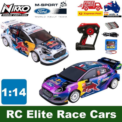 Nikko RC Elite Race Cars 1:14 (34cm) M-Sports Ford Puma Hybrid Rally 1 WRC 2024
