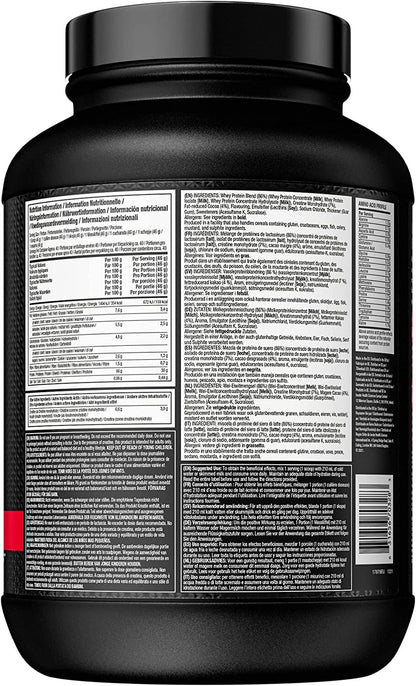 MuscleTech NitroTech Post Workout 8 Hour Protein Vanilla Cake Flavour 2.72kg