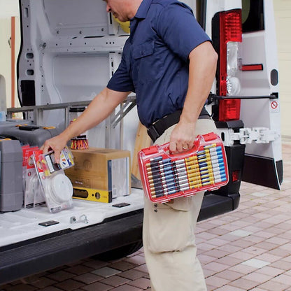 Battery Daddy Battery Organiser Up To 174 Batteries Holds Storage Case w/ Tester