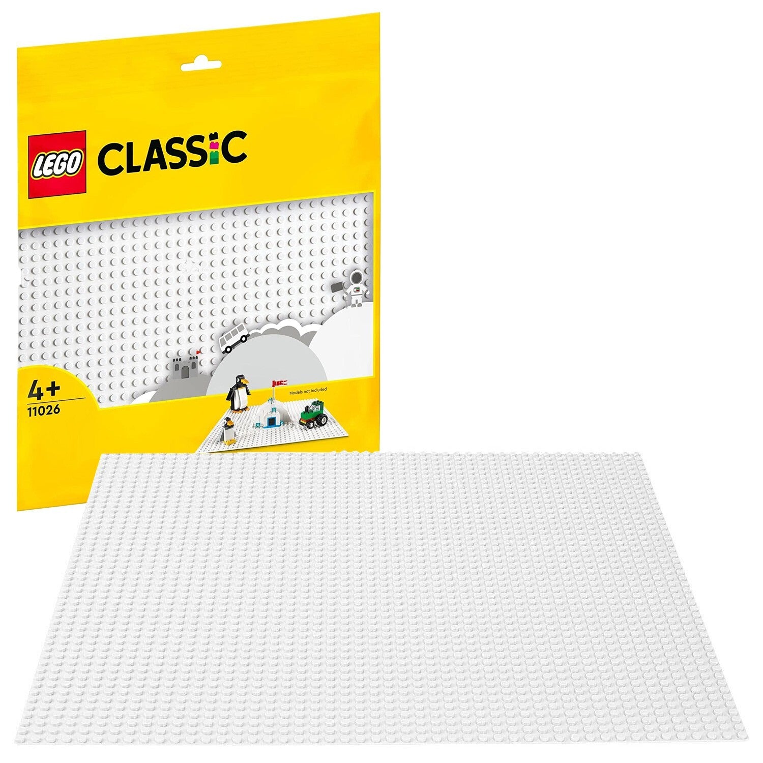 Lego Classic Building Accessories White Baseplate base plate 11026 32x32 Playset