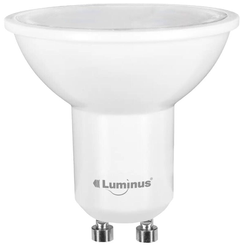 Luminus 8-Pack Dimmable GU10 LED Bulb 6W 500LM 5000K Daylight Recessed Downlight