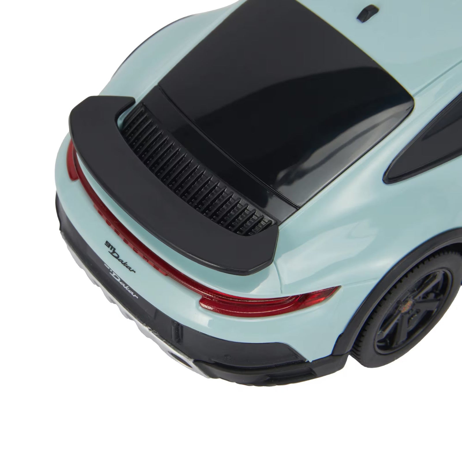 Porsche 911 Dakar Teal Green Kids RC Radio Remote Control Model Toy Car 1:24