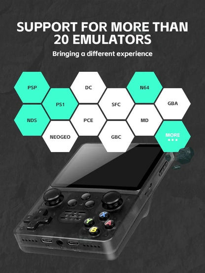R36S Classic Retro Handheld Game Console 3.5" IPS Screen 21000+ Games - Express