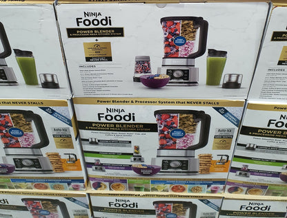 Ninja Foodi Power Blender Kitchen Processor 1200w Auto IQ Food Smoothie Blender