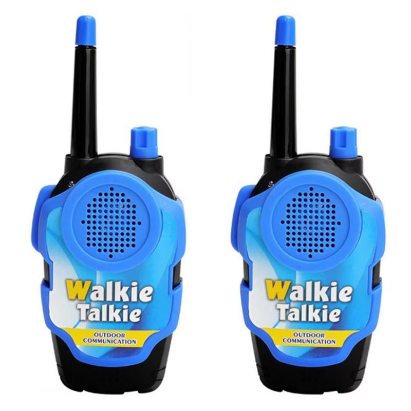 2-Pack Kid's Walkie Talkie Toys 2 Way Radio Interactive Educational Toy For 3+