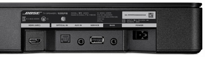 BOSE Solo Soundbar Series 2 Bluetooth TV Speaker with Remote, Wall Mount Kit