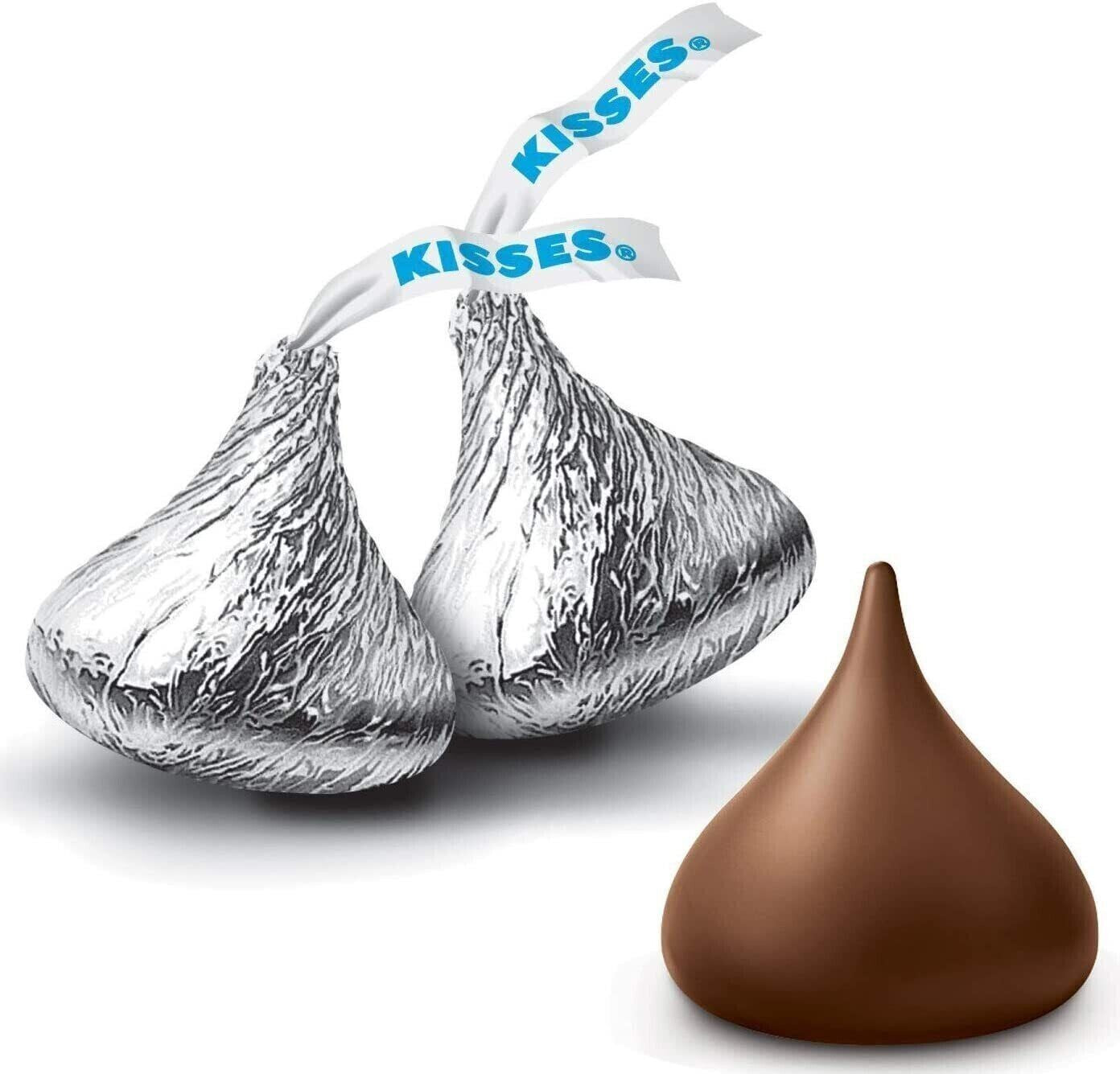 Hershey's Kisses Milk Chocolate 1.58kg 330pcs Delicious Kid Party Sweet USA Pack