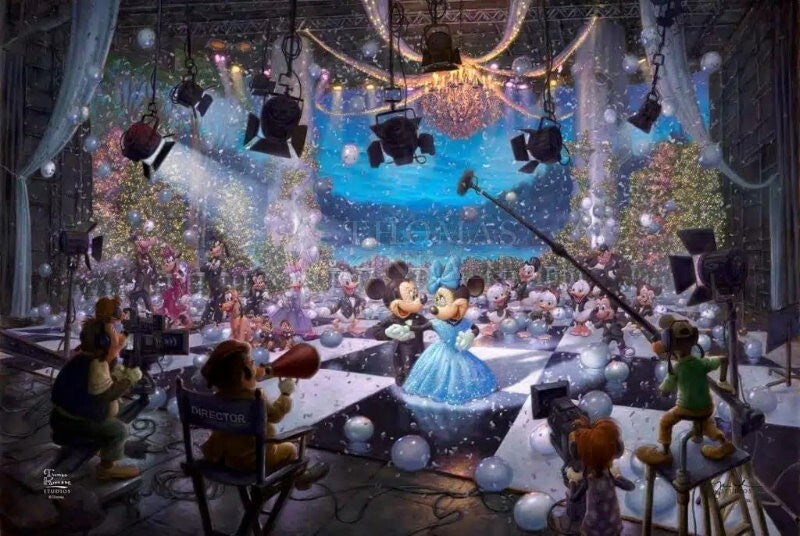 Harlington Thomas Kinkade Disney 100th Celebration Puzzle - 15000 Piece Jigsaw