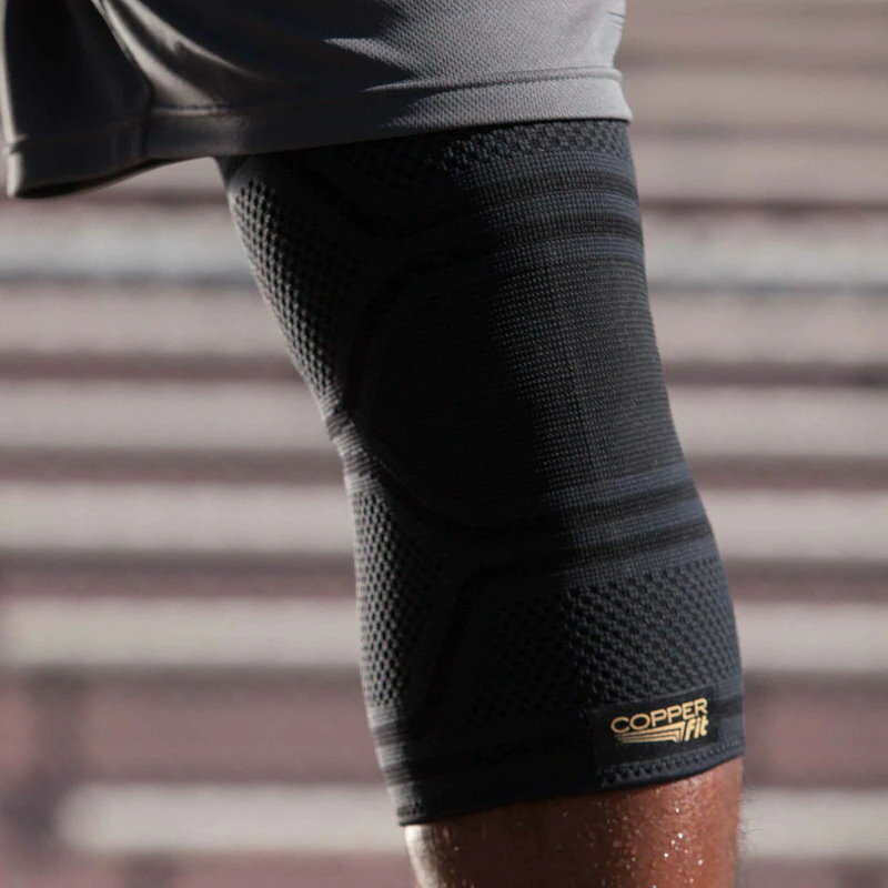 Copper Fit Elite Knee Compression Sleeve Knee Support Brace Size L/XL or S/M