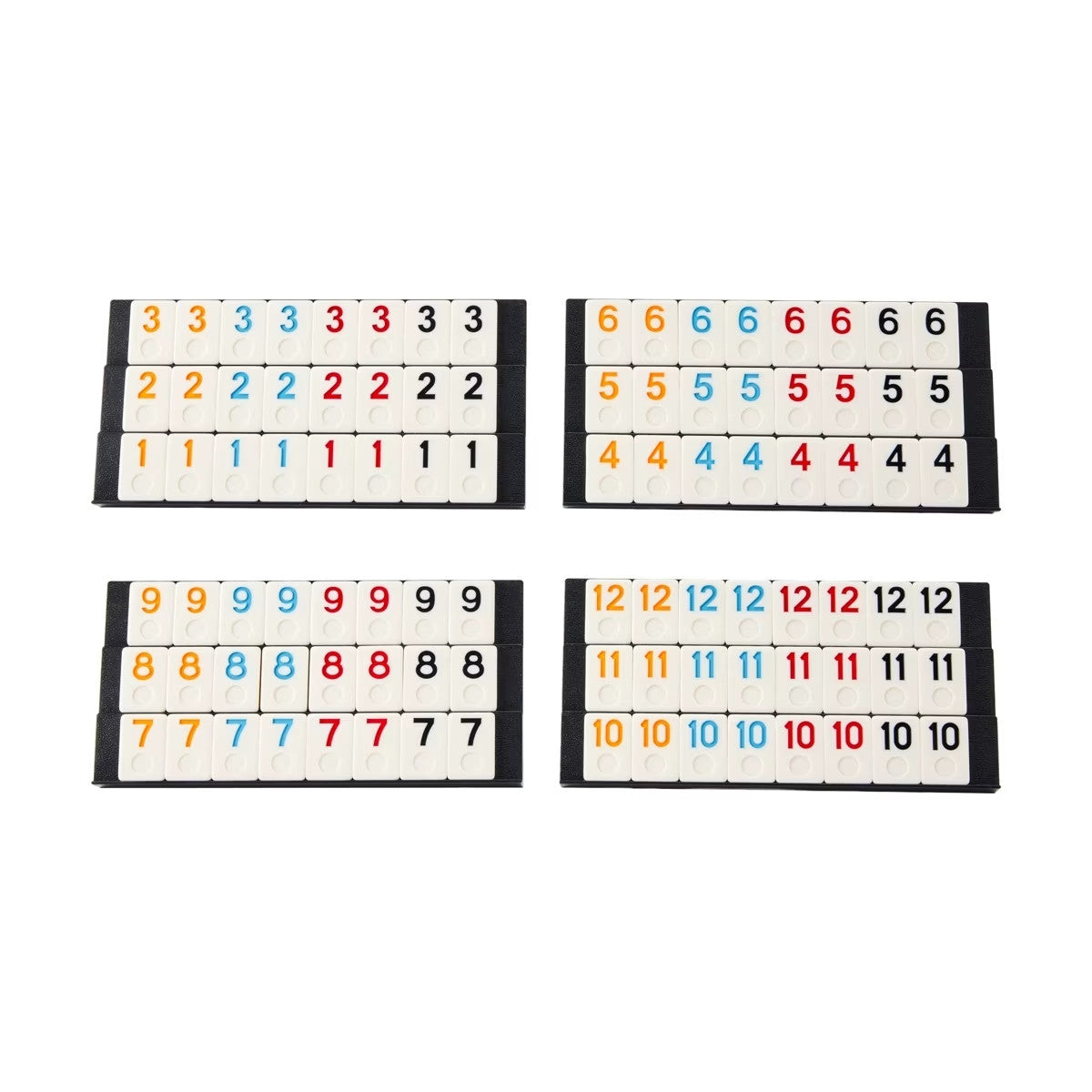 RUMMY-O Kids Children Boy Girls Family Fun Counting Strategic Skill Board Game