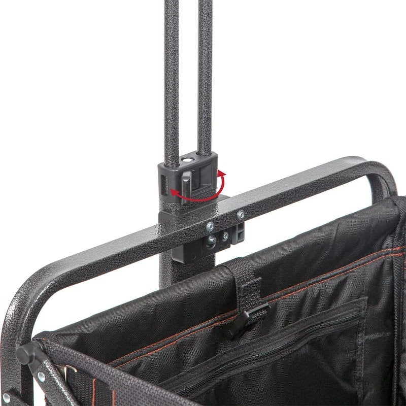 MacSports XXL Heavy Duty Collapsible Outdoor Push Pull Folding Wagon All Terrain