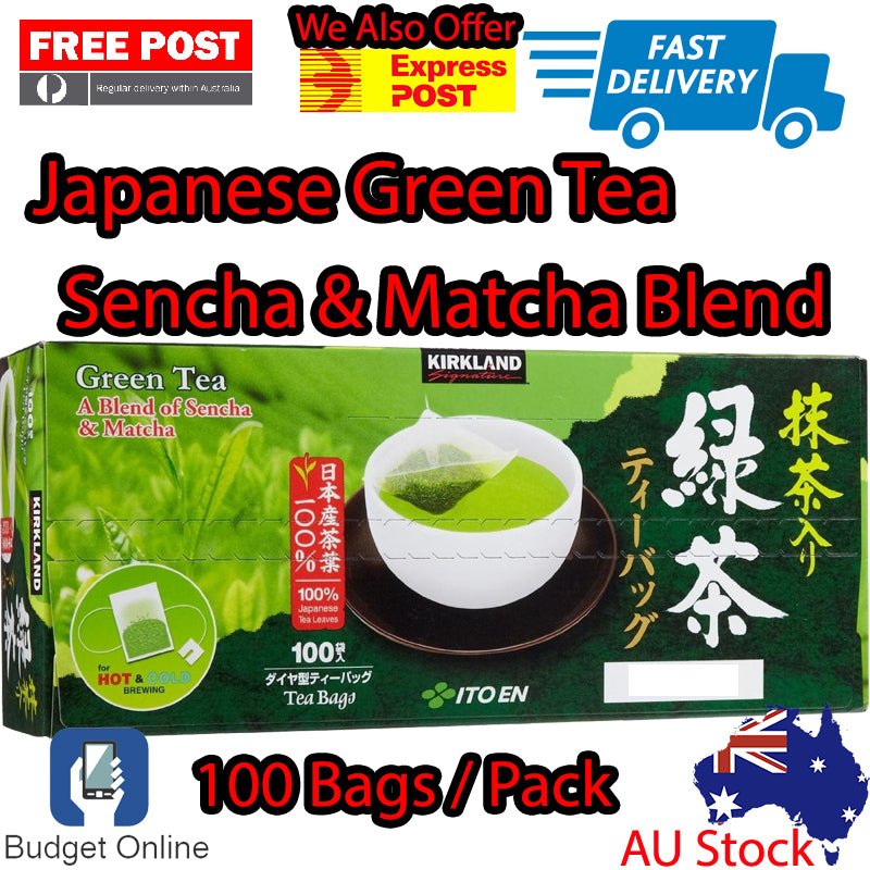 100% Japanese Itoen Green Tea Bag Sencha Matcha Blend 100 Box Product Of Japan