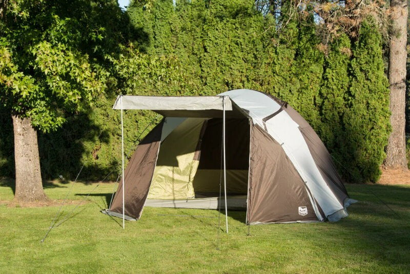 Timber Ridge 6 Person Family Waterproof Camping Dome Tent with Vestibule & Bag