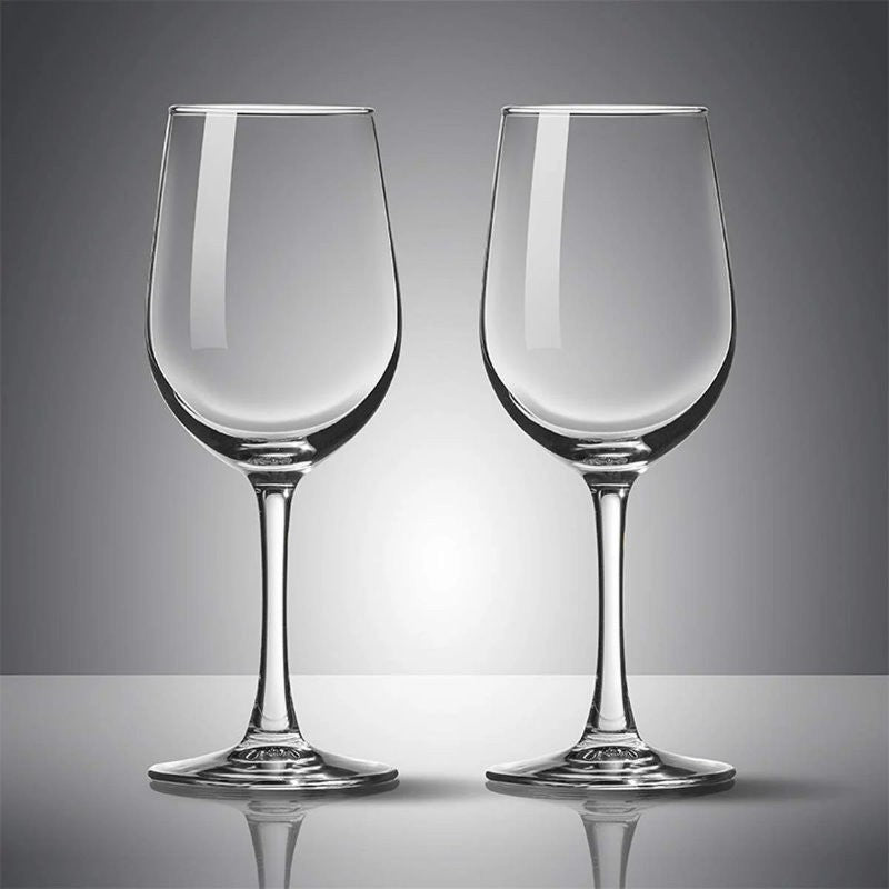 King Crystal 8-Pack Traditional Premium Crystal Clear Classic Wine Glasses 590mL