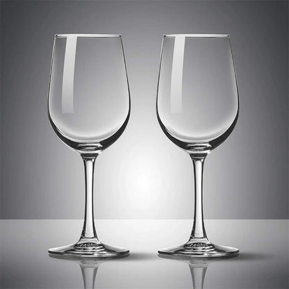 King Crystal 8-Pack Traditional Premium Crystal Clear Classic Wine Glasses 590mL