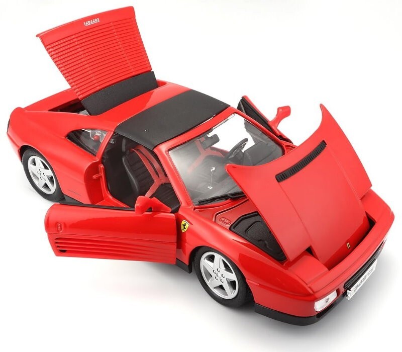 Maisto 1:18 Scale Special Edition Ferrari 348 TS (1989) Die Cast Car Set