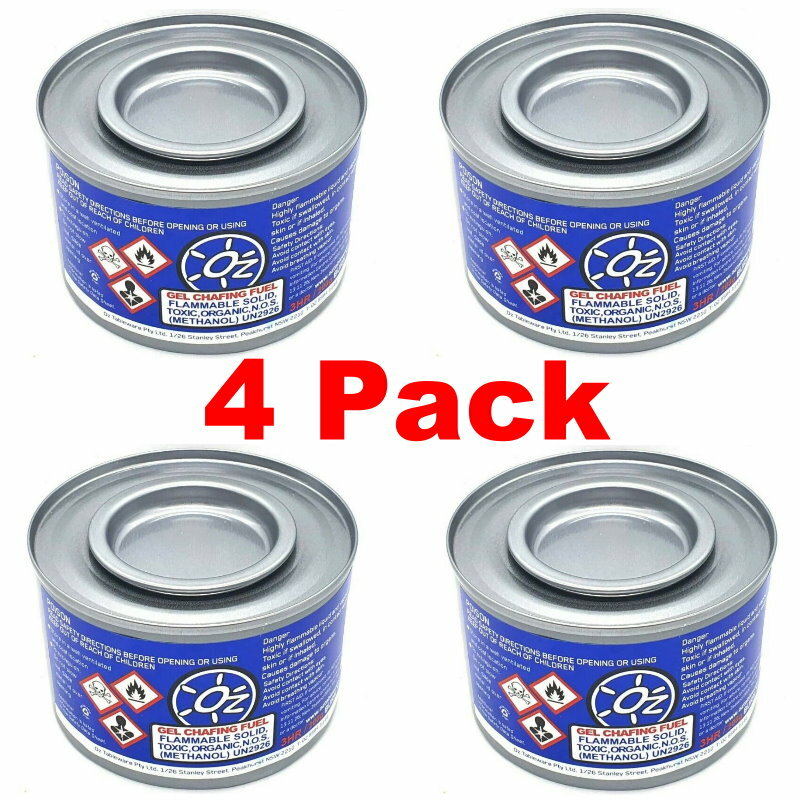 Resto Methanol Gel Food Heating Chafing Dish Fuel Warmer 3 Hour Burn -Express Po
