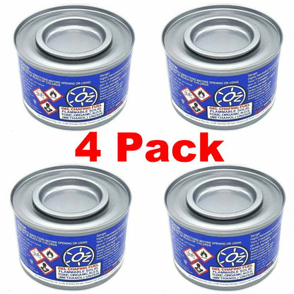 Resto Methanol Gel Food Heating Chafing Dish Fuel Warmer 3 Hour Burn -Express Po