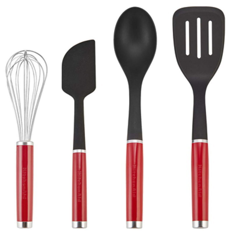 KitchenAid 7 Piece Kitchen Tool & Gadget Set - Turner, Spoon, Ladle, Tipped Tong