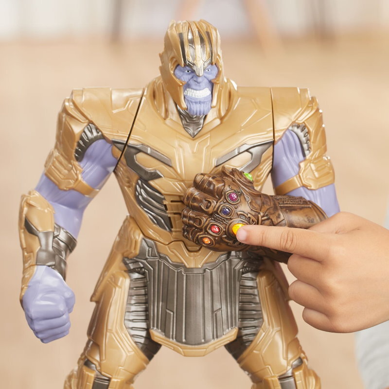 Marvel Avengers Hulk / Thanos Power Pack with Electronic Gauntlet Punch Action