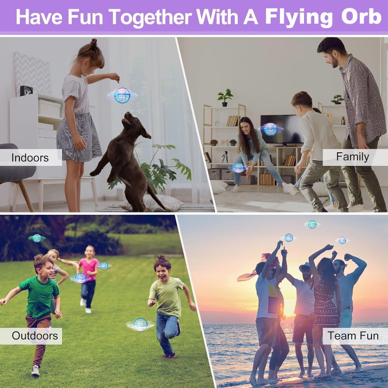 AMAX Wonder Sphere Mini Pro Magic Hover Ball Flying Orb Ball Toy STEM Certified