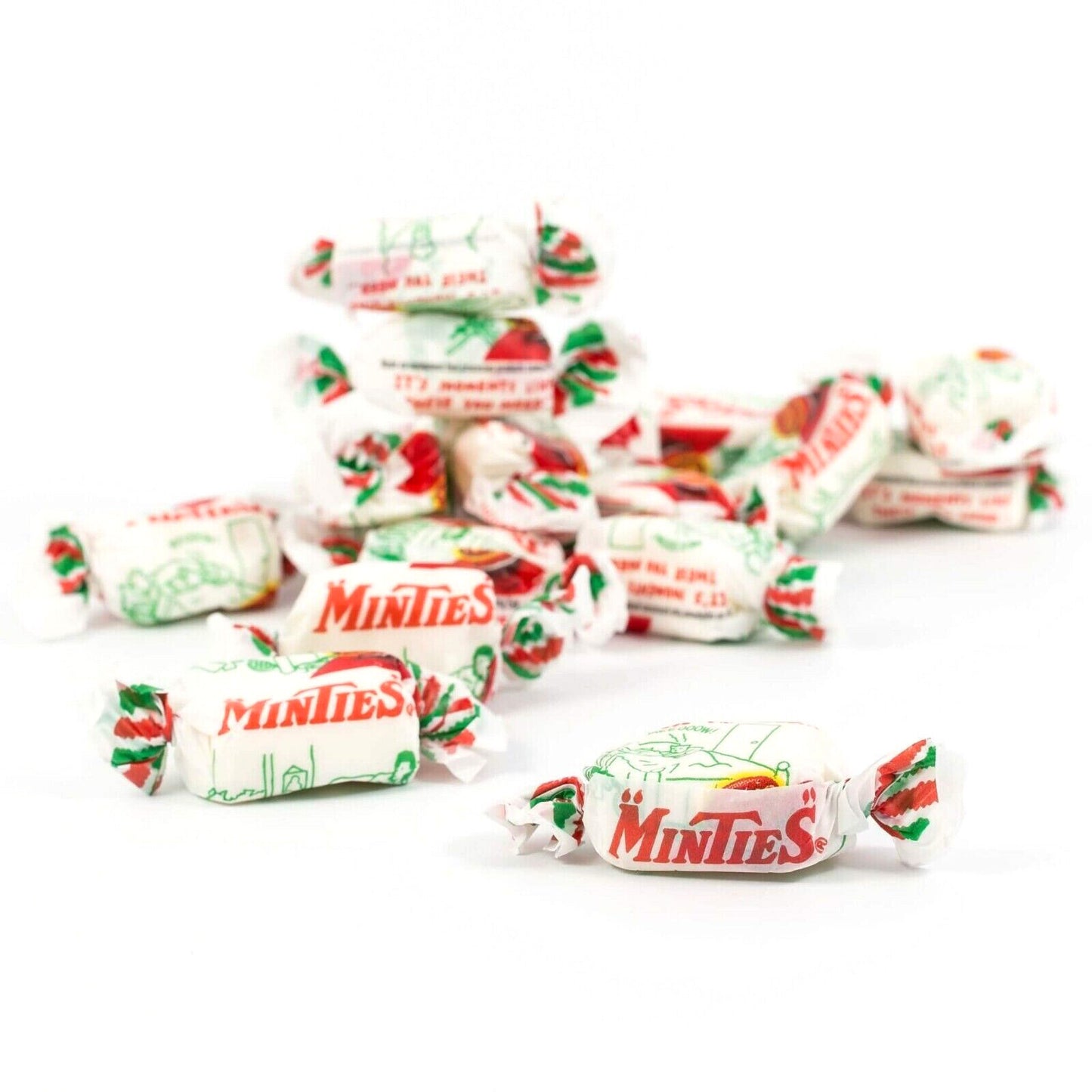 1Kg Bag Allens Minties Chewy Bulk Bag Candy Lollies Party Fresher Breath Mints