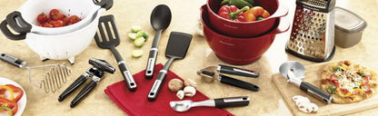 KitchenAid 7 Piece Kitchen Tool & Gadget Set - Turner, Spoon, Ladle, Tipped Tong