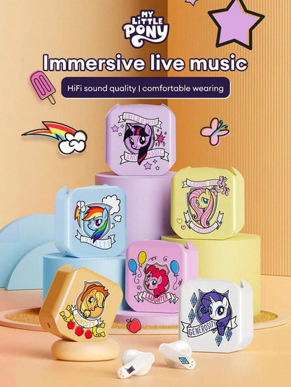 Disney My Little Pony MLP-E07 Wireless Bluetooth Earbuds Headphones for Kids