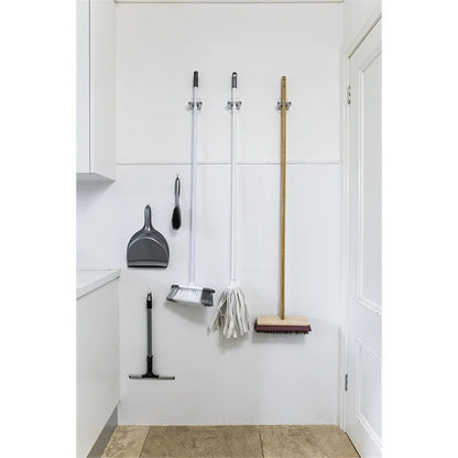 3M Command White Adhesive Broom Stick Gripper Holder Storage Holds 1.8Kg