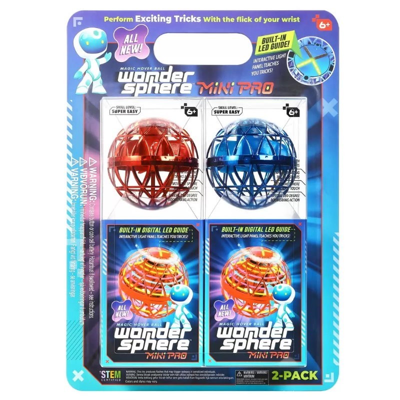 AMAX Wonder Sphere Mini Pro Magic Hover Ball Flying Orb Ball Toy STEM Certified