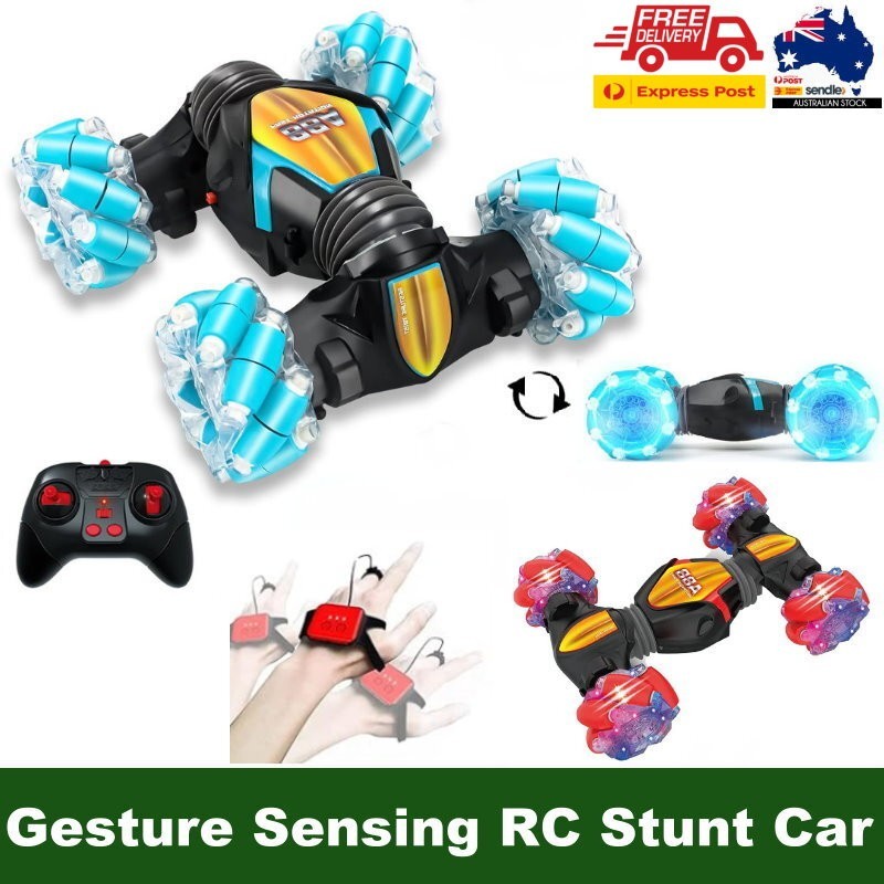WSD Toys Gesture Sensing RC Stunt Car 2024 - Tumbling, 360° Spinning, Wall Flip