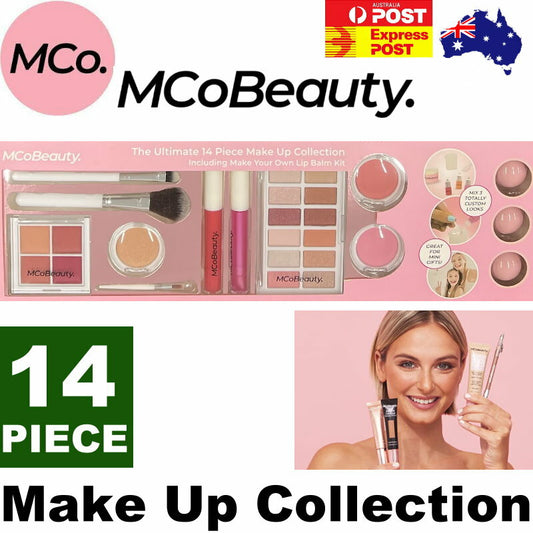 MCoBeauty The Ultimate 14 Piece Beauty Make Up Collection - Make Your Own Lip