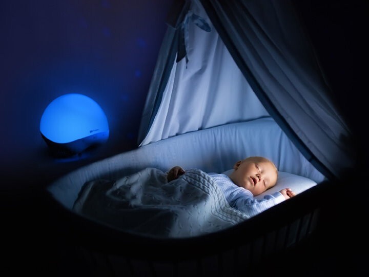 Pixbee Resti Smart Sleep Helper with Light & Sound - Sleep Smart Nursery Light