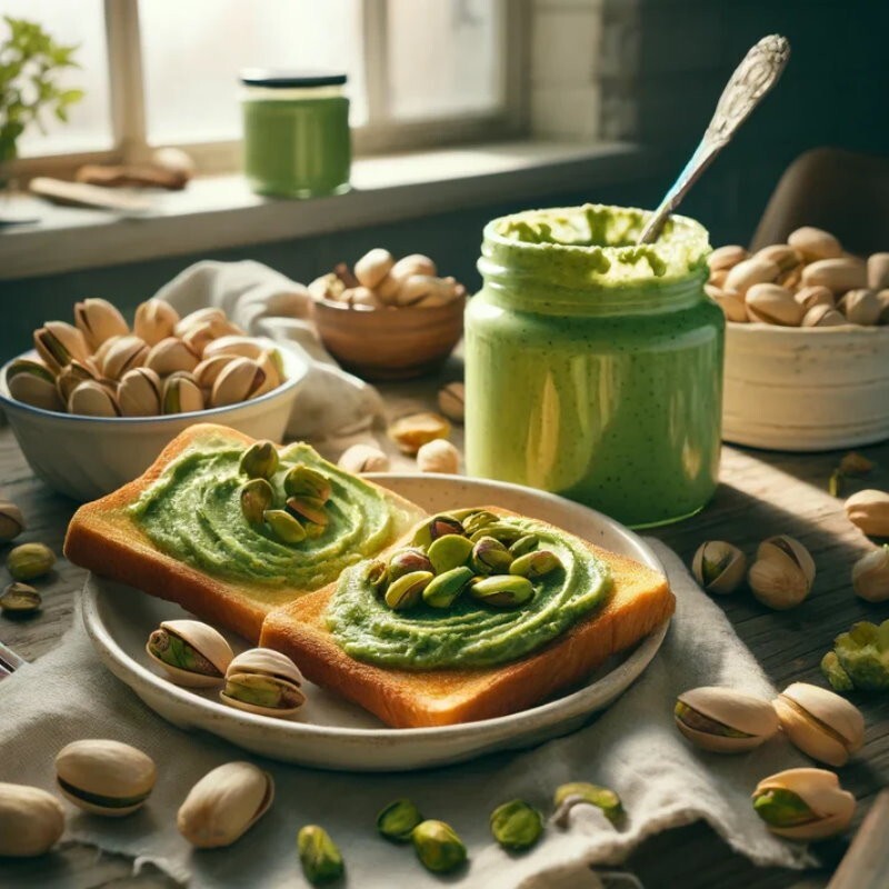 Pisti Sicilian Spreadable Pistachio Cream Spread 600g Italian Sweet and Velvety