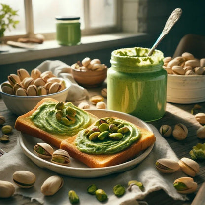 Pisti Sicilian Spreadable Pistachio Cream Spread 600g Italian Sweet and Velvety