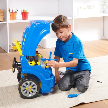 Goodyear 58-Piece Kid’s Mega Car Engine Repair Set Take Apart Mechanical Toy